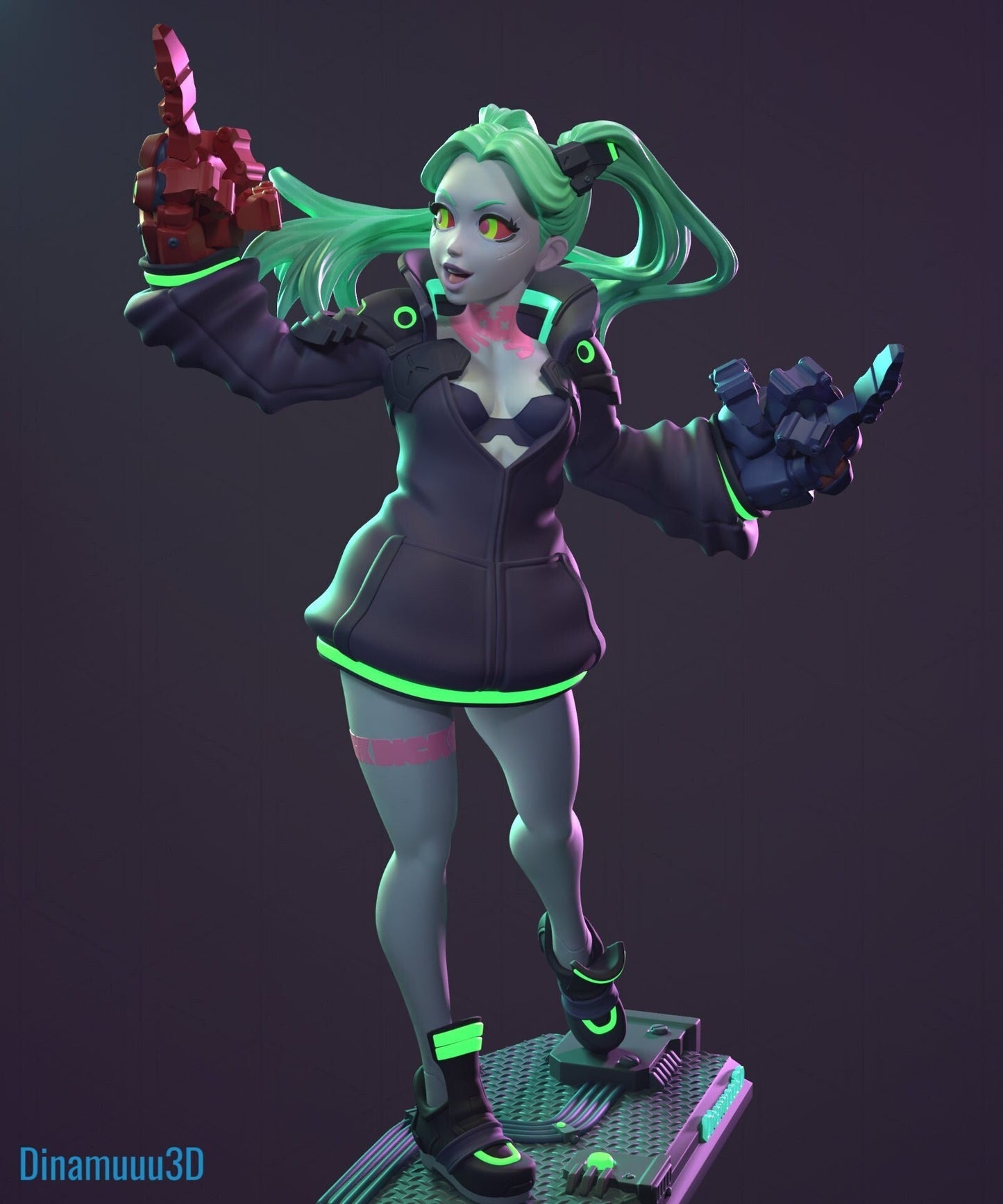 Becca Jacket 3d Printed Model Kit