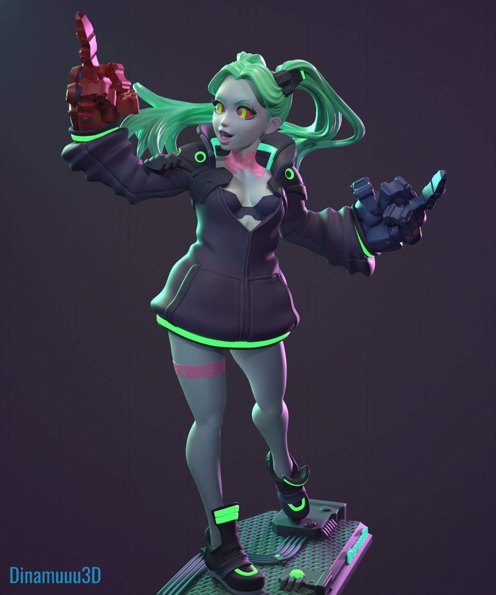 Becca Jacket 3d Printed Model Kit