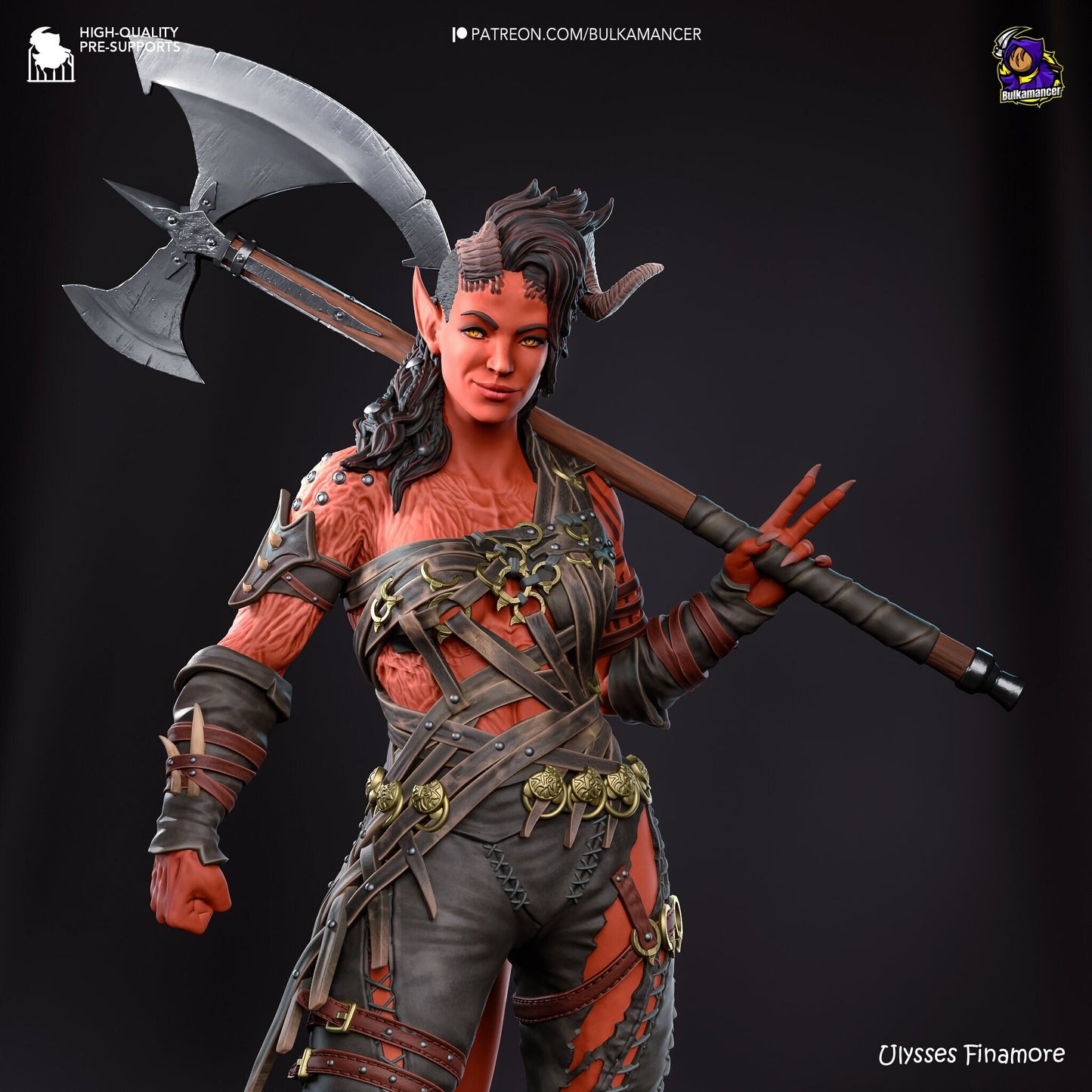 Scorched Barb 3d Printed Model Kit