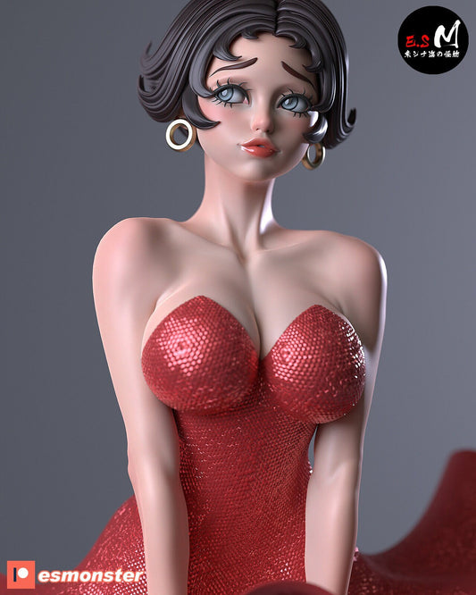 Flapper Pinup 3d Printed Model Kit