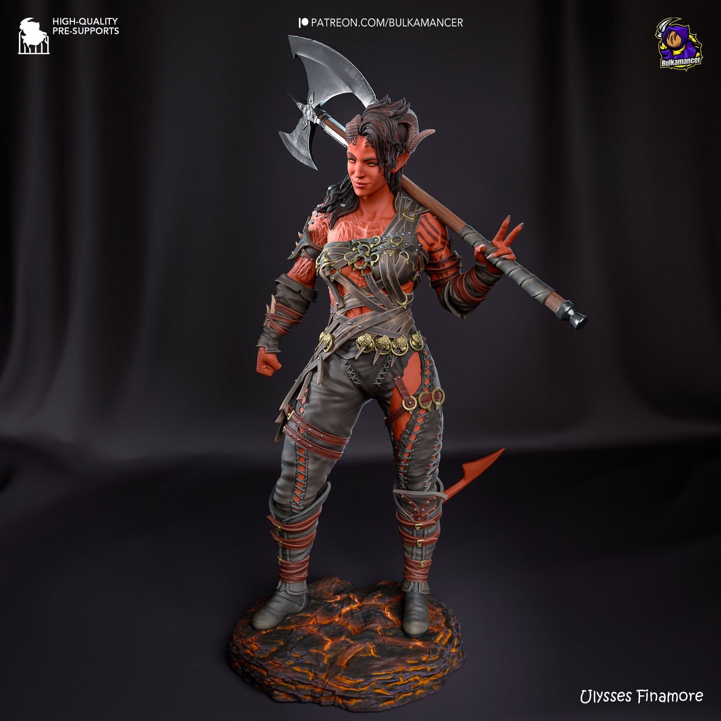 Scorched Barb 3d Printed Model Kit
