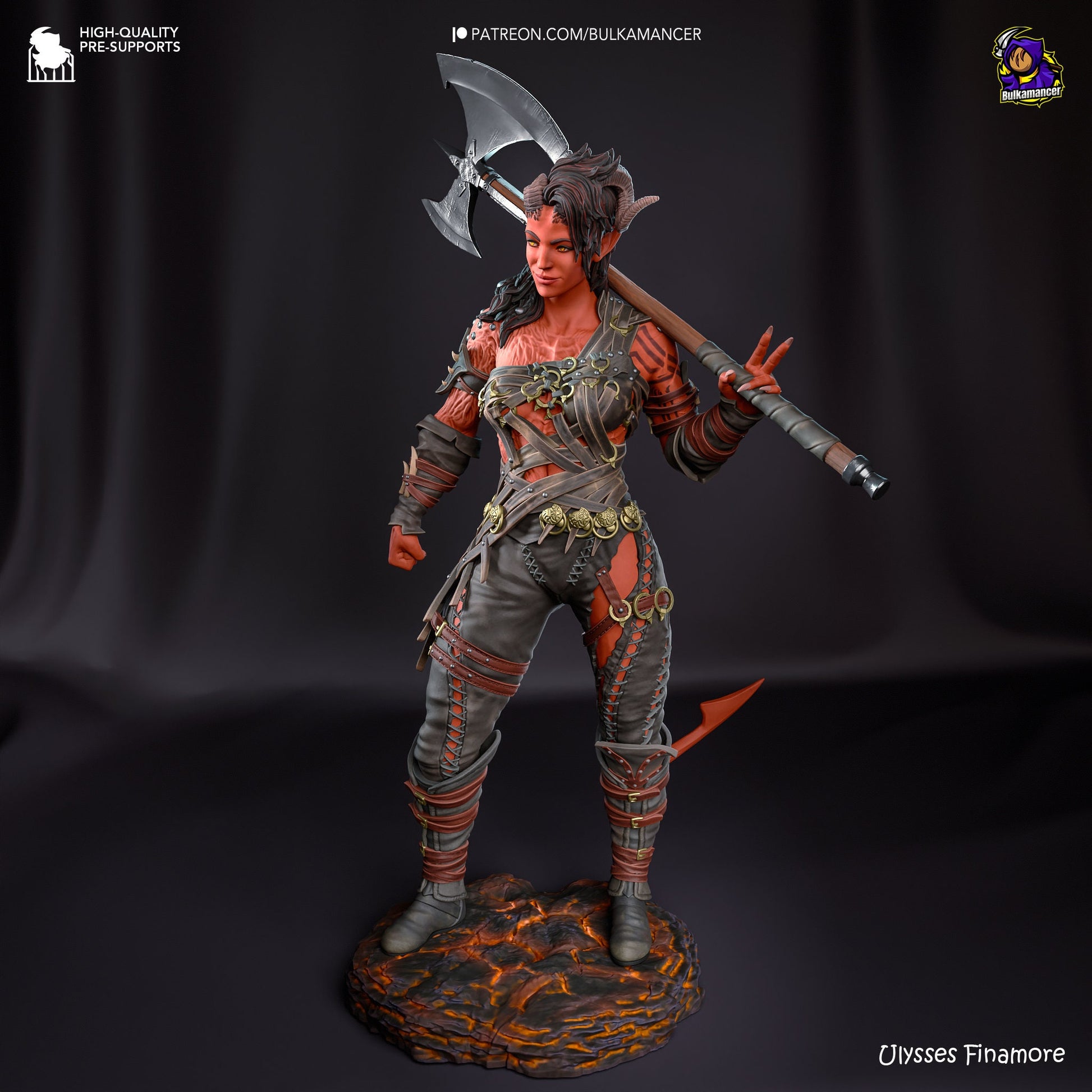 Scorched Barb 3d Printed Model Kit
