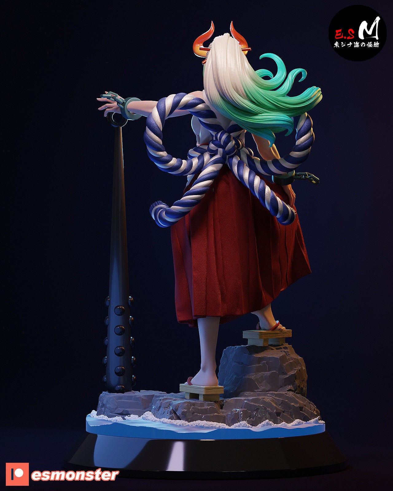 Oni Princess 3d Printed Model Kit