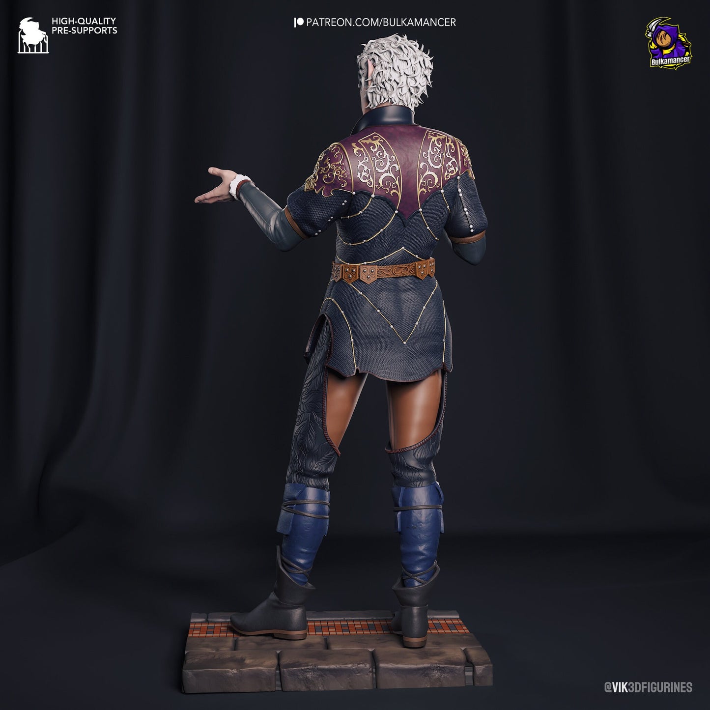 Rogue Vampire 3d Printed Model Kit