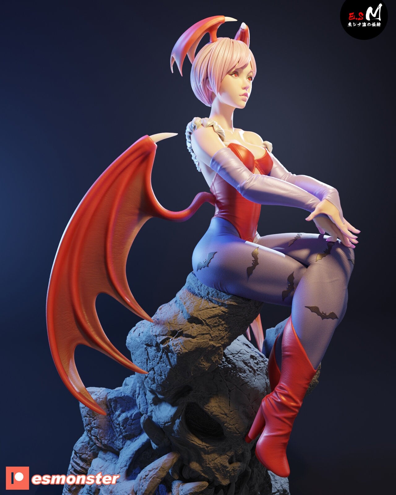 Lilith 3d Printed Model Kit 11 Inch