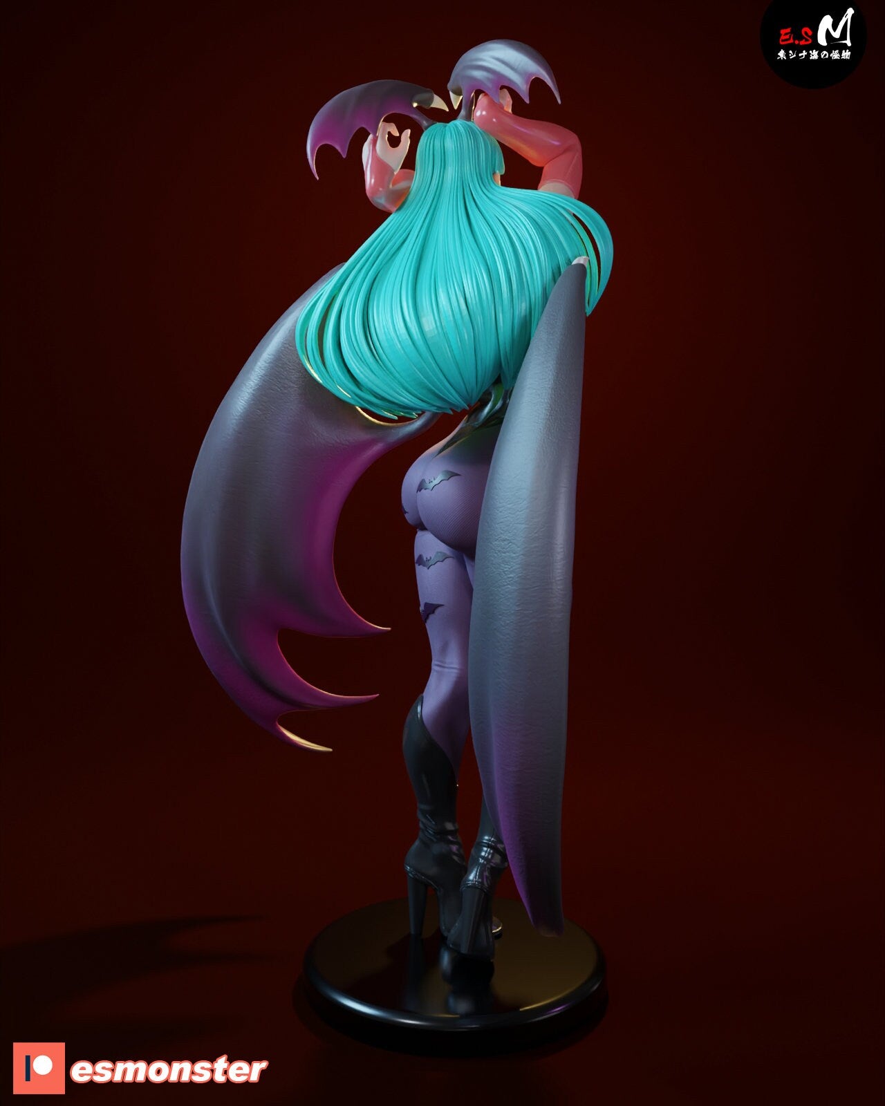 Vampire Fighter 3d Printed Model Kit 11 Inch