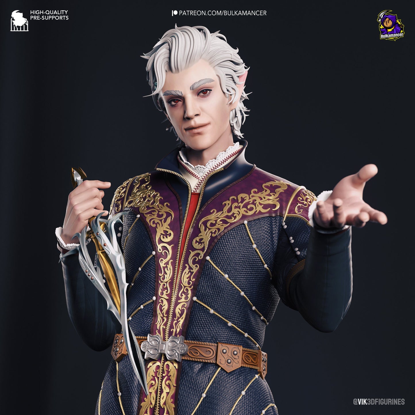 Rogue Vampire 3d Printed Model Kit