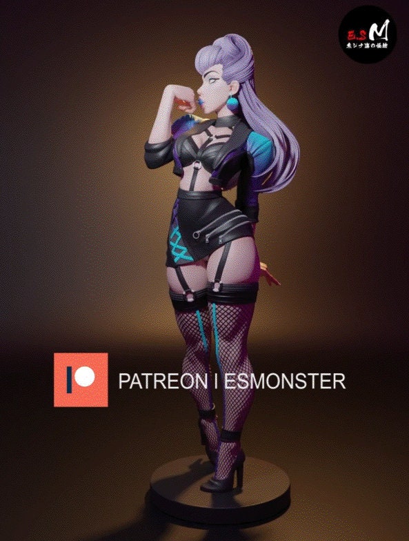 KPoP Eve 3d Printed Model Kit