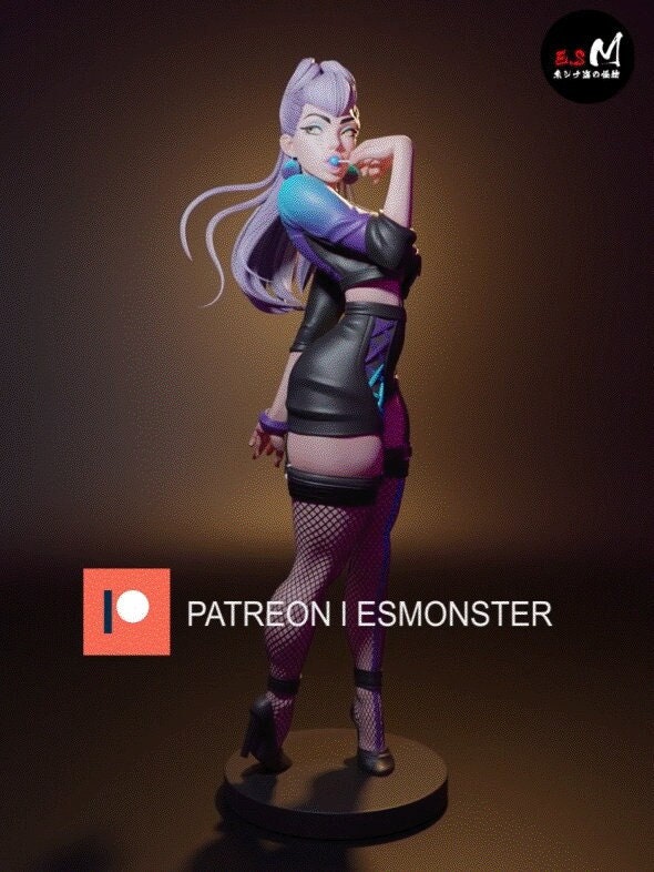 KPoP Eve 3d Printed Model Kit