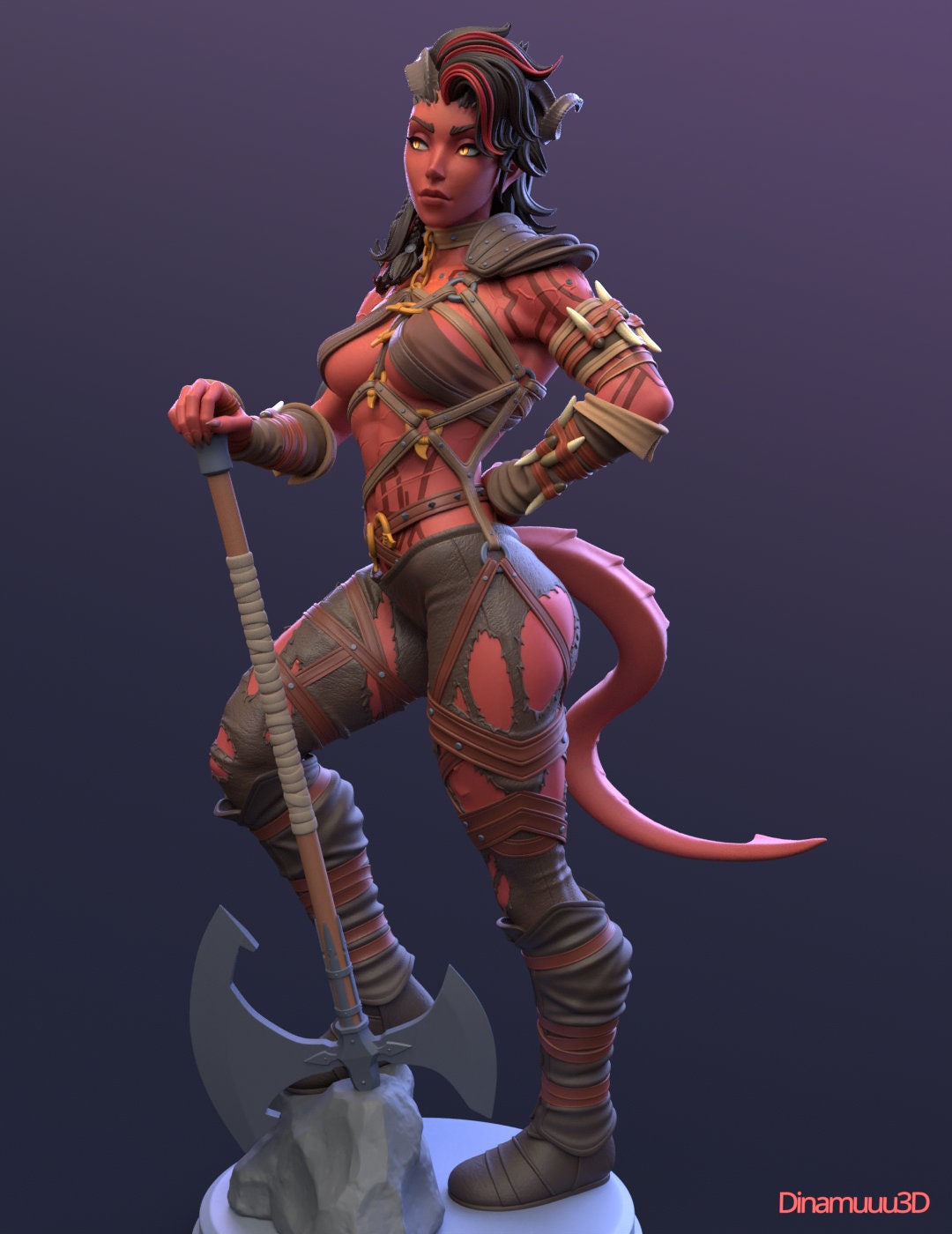 Fire Barb 3d Printed Model Kit