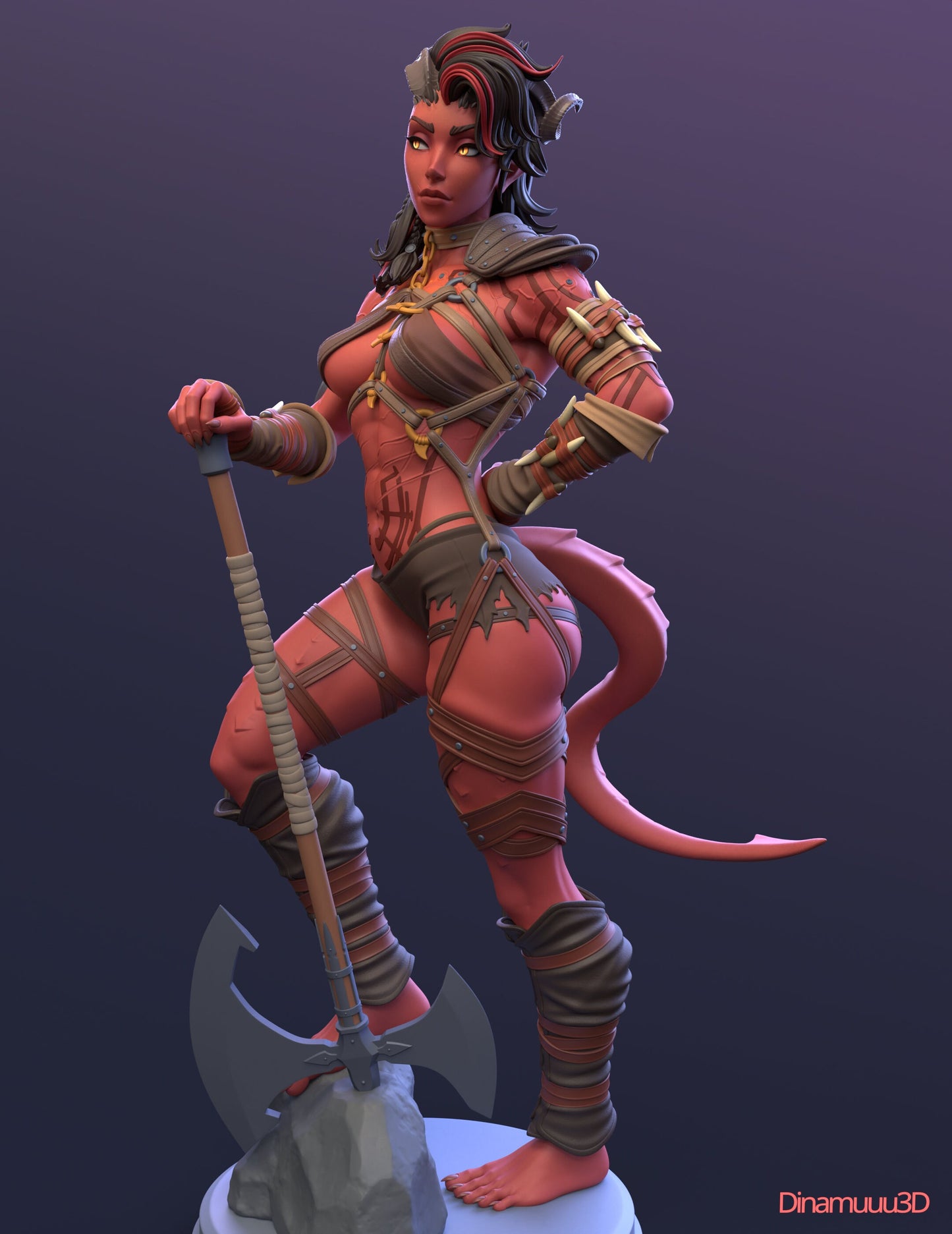 Fire Barb 3d Printed Model Kit