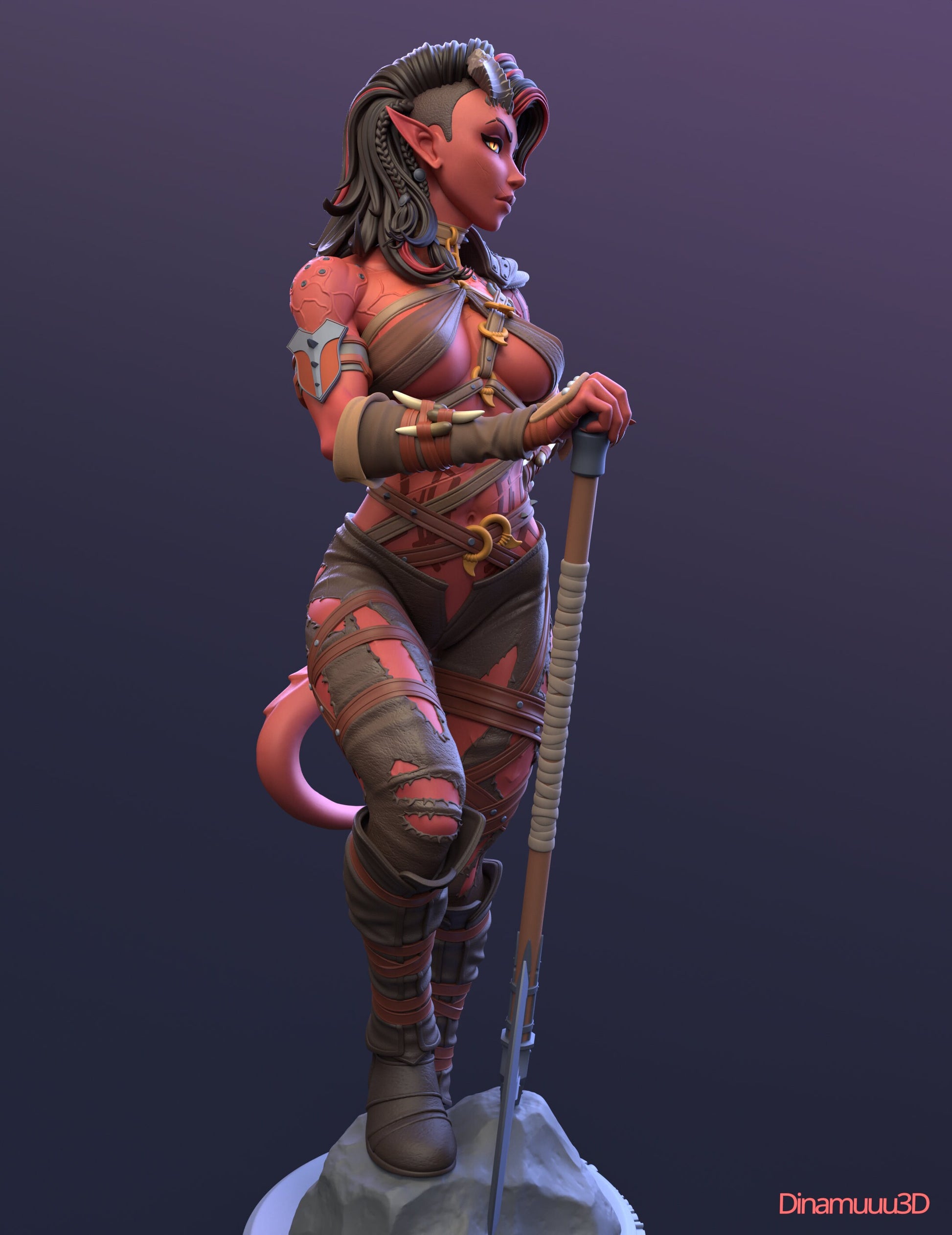 Fire Barb 3d Printed Model Kit