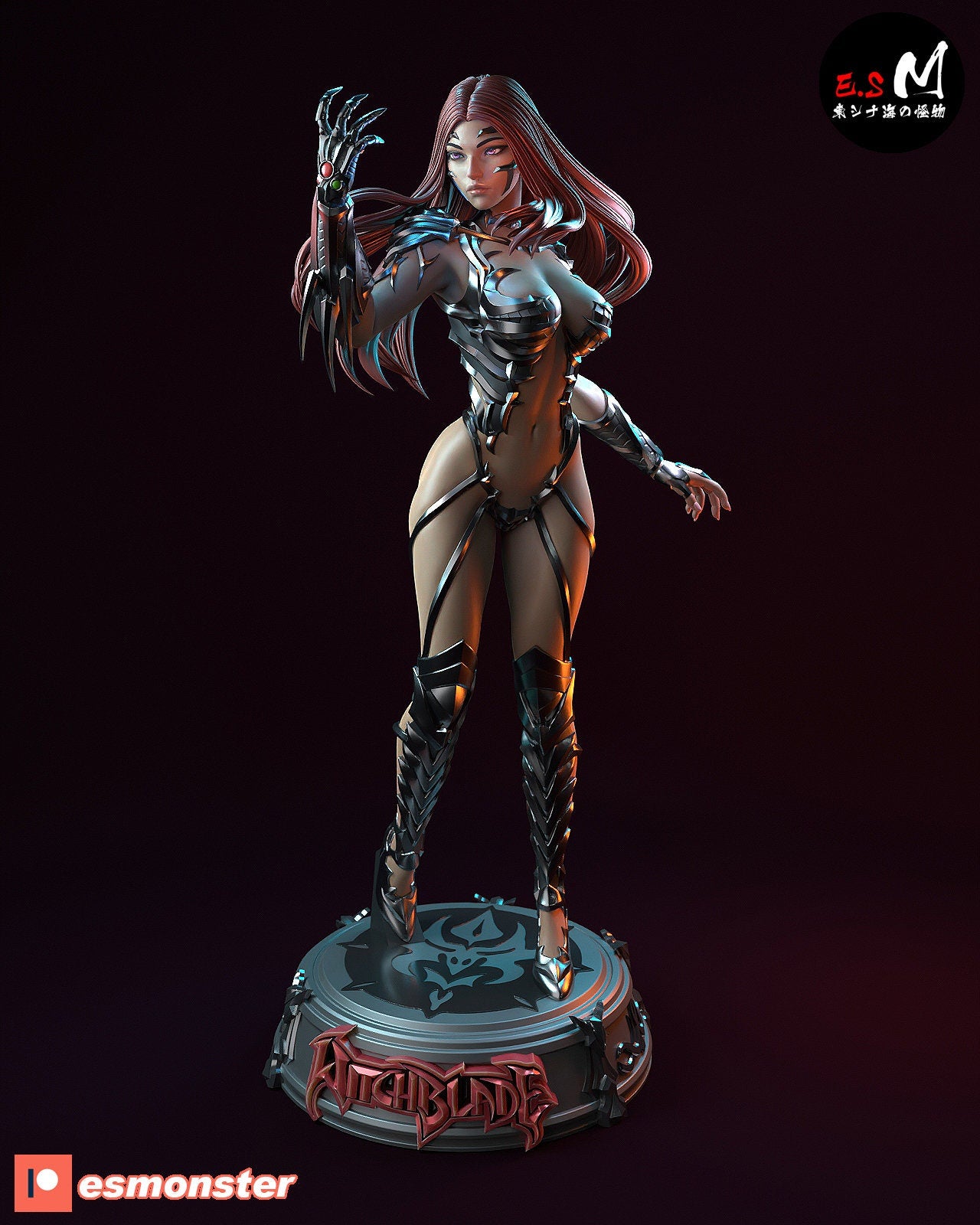Witchblade 3d Printed Model Kit