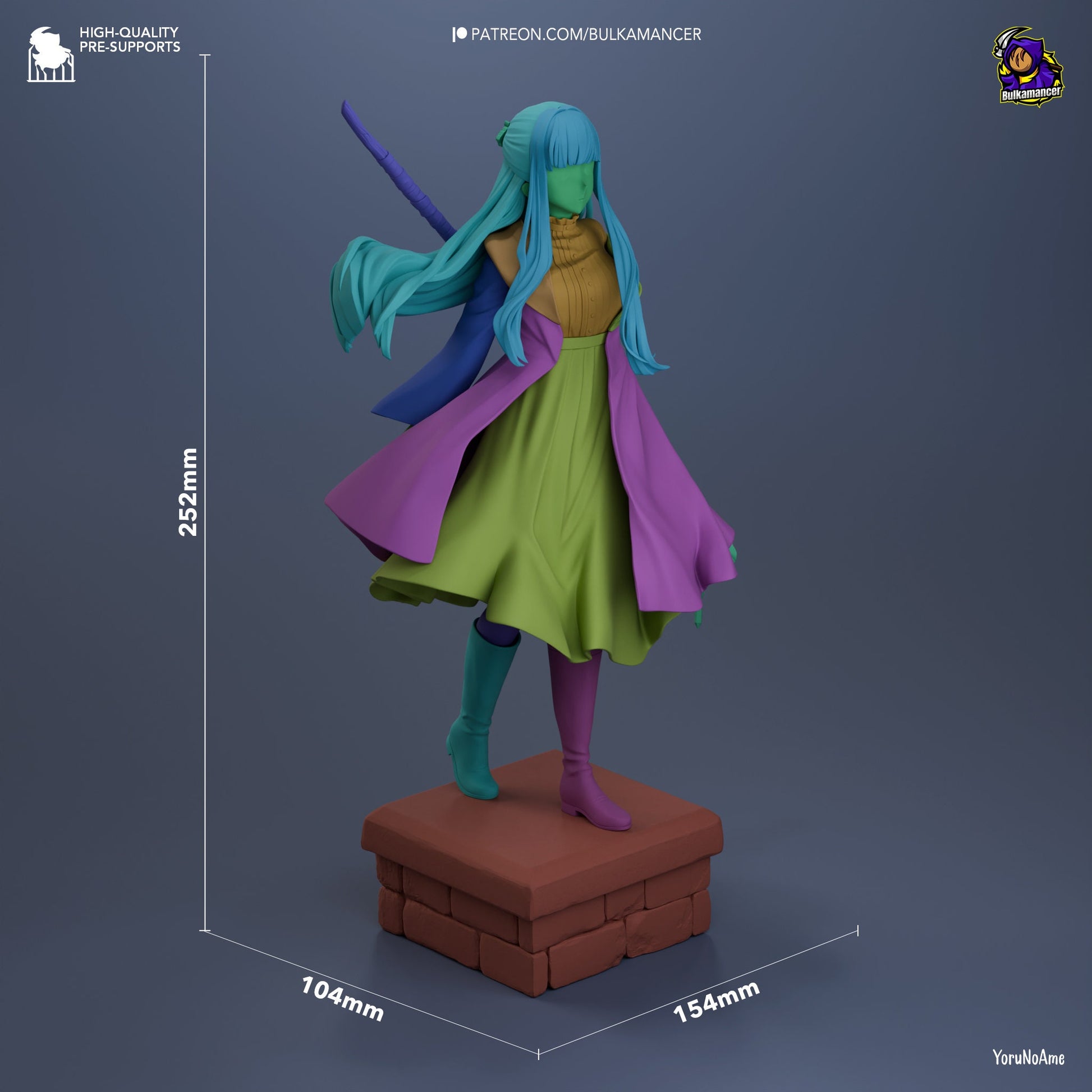 Mage Apprentice 3d Printed Model Kit