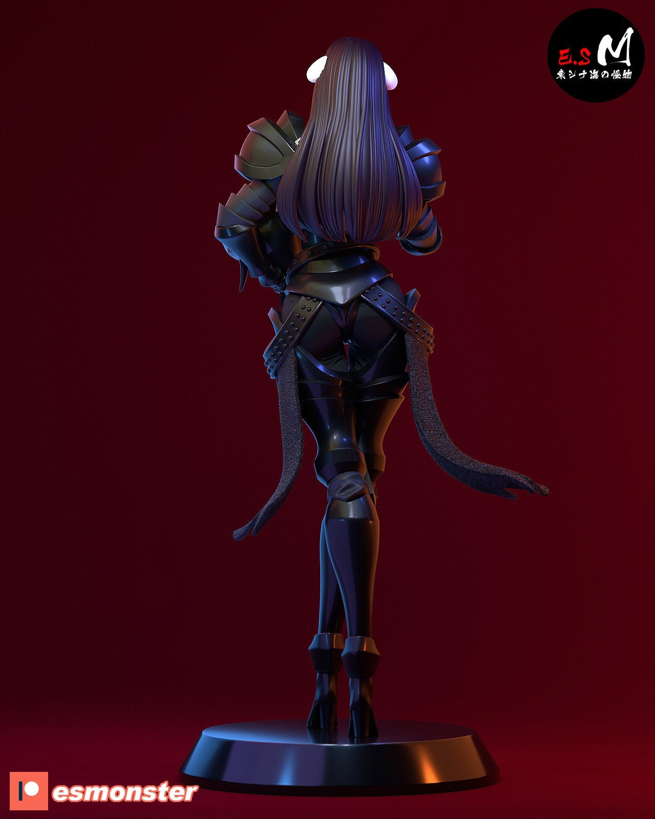 Armored Succubus 3d Printed Model Kit