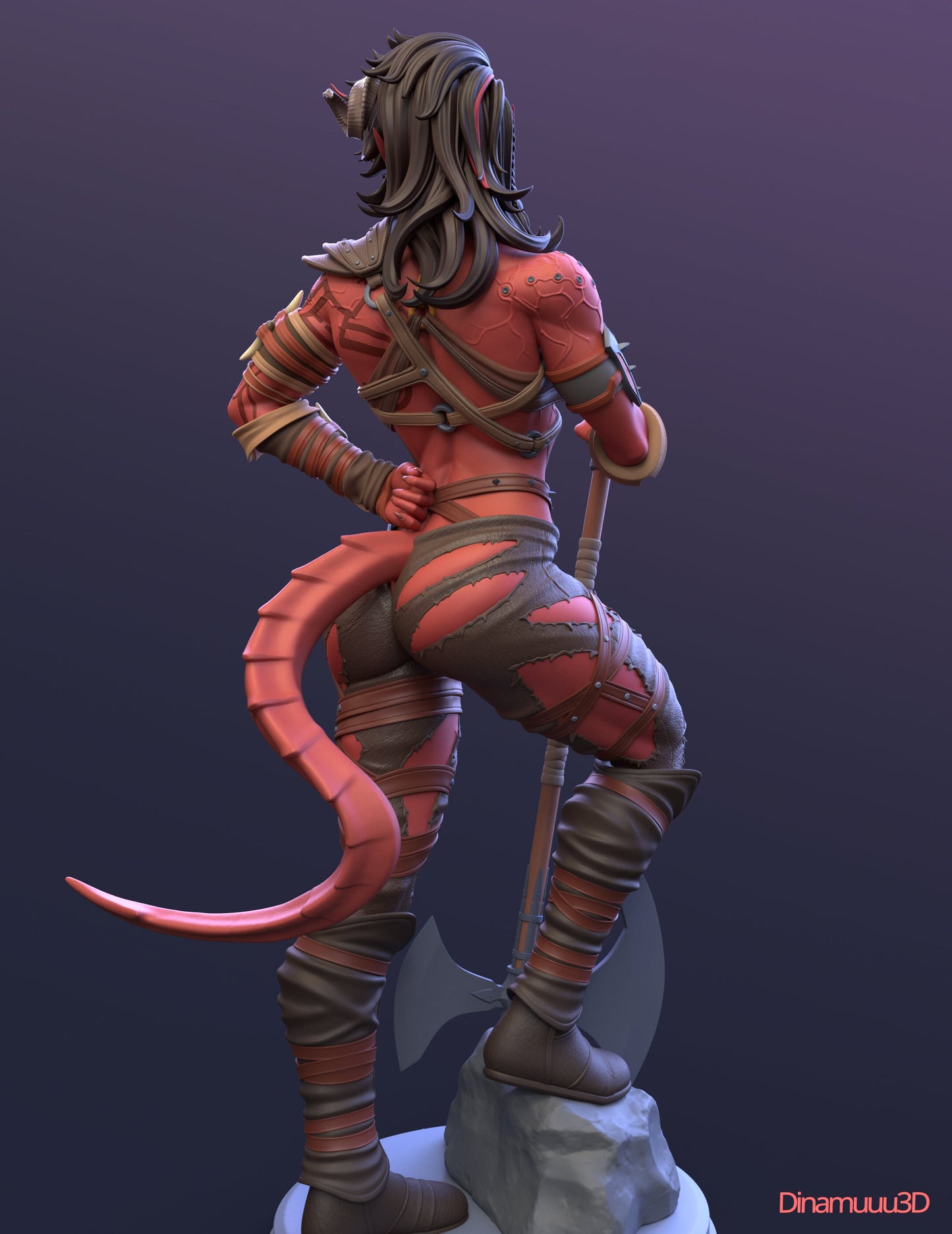 Fire Barb 3d Printed Model Kit