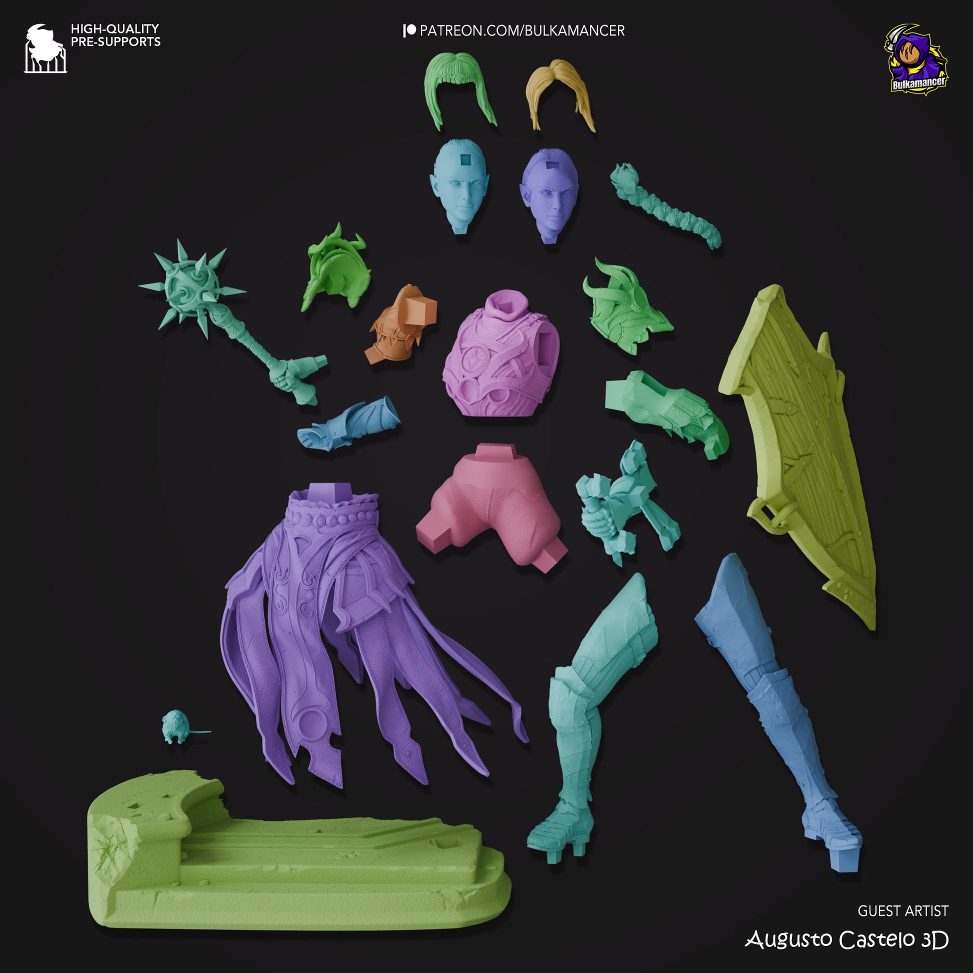 Justiciar 3d Printed Model Kit