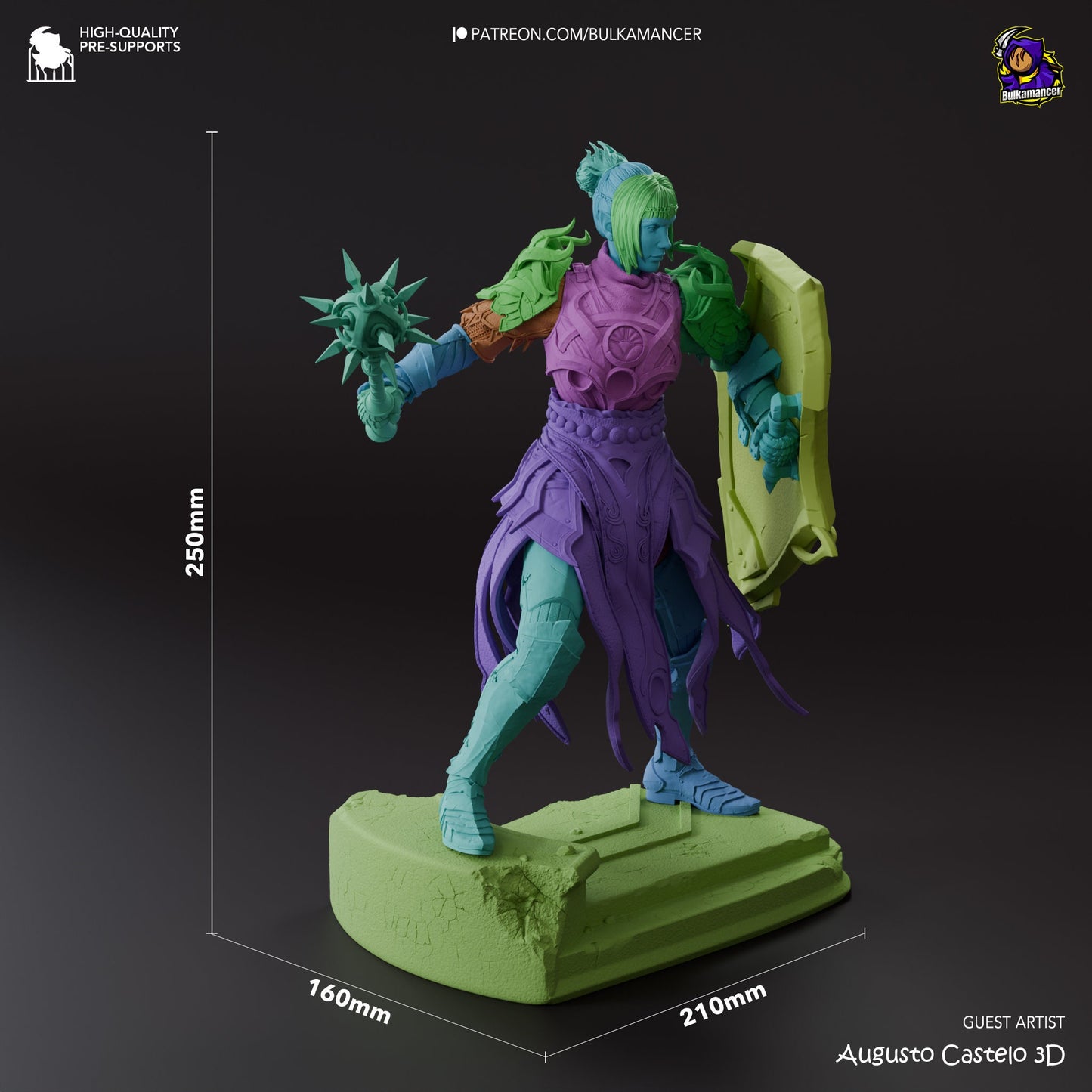 Justiciar 3d Printed Model Kit