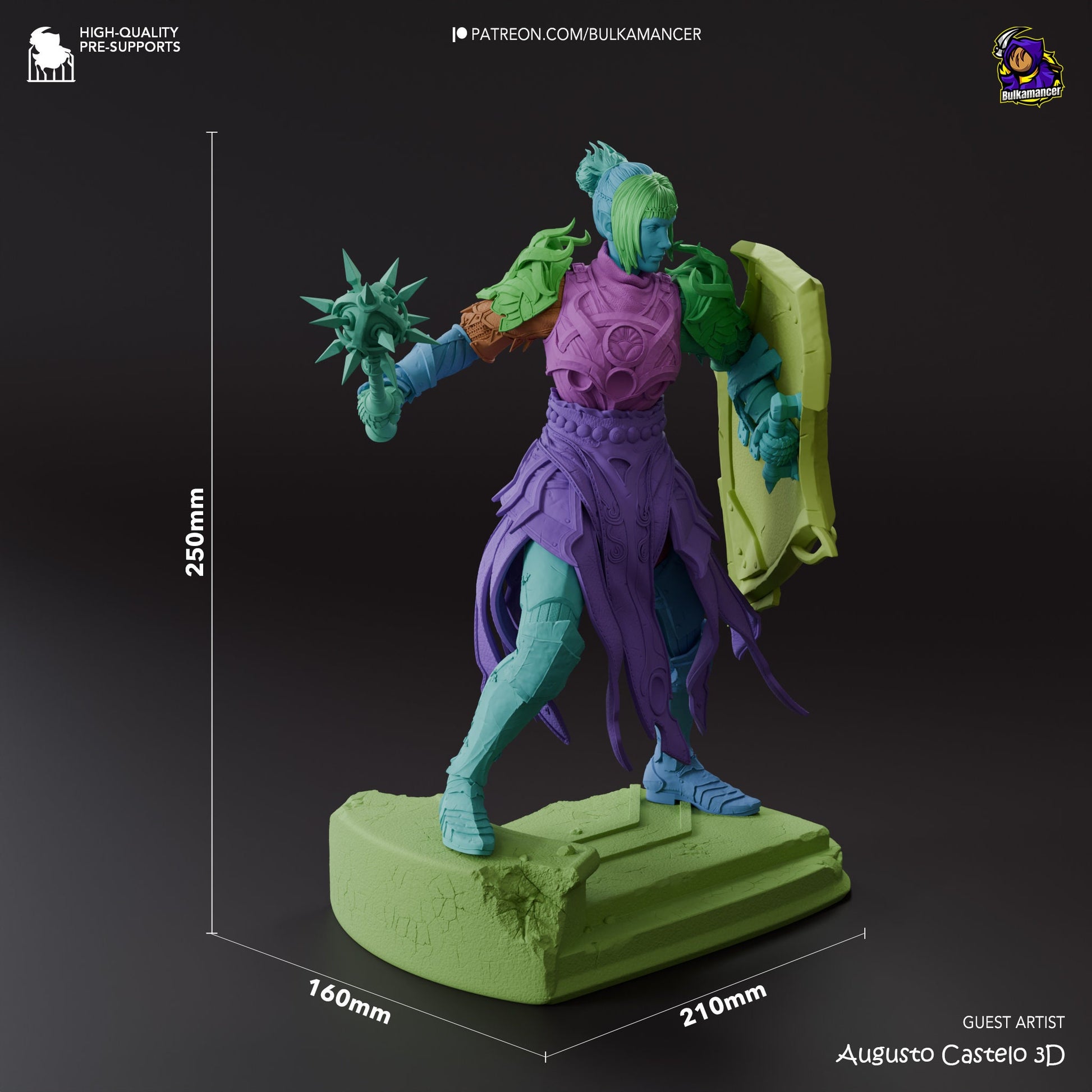 Justiciar 3d Printed Model Kit
