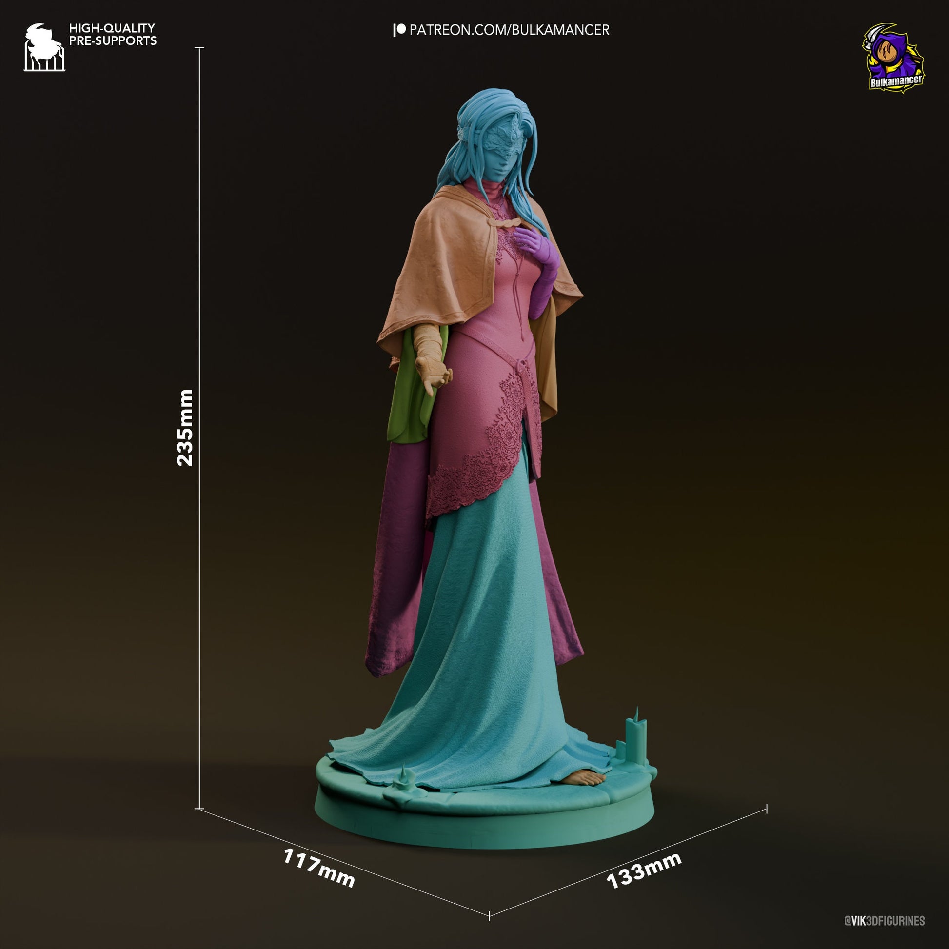 Fire Maiden 3d Printed Model Kit