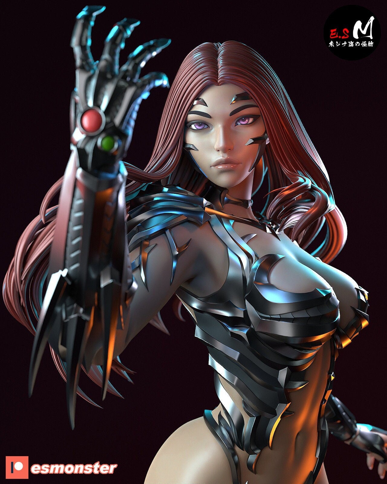 Witchblade 3d Printed Model Kit