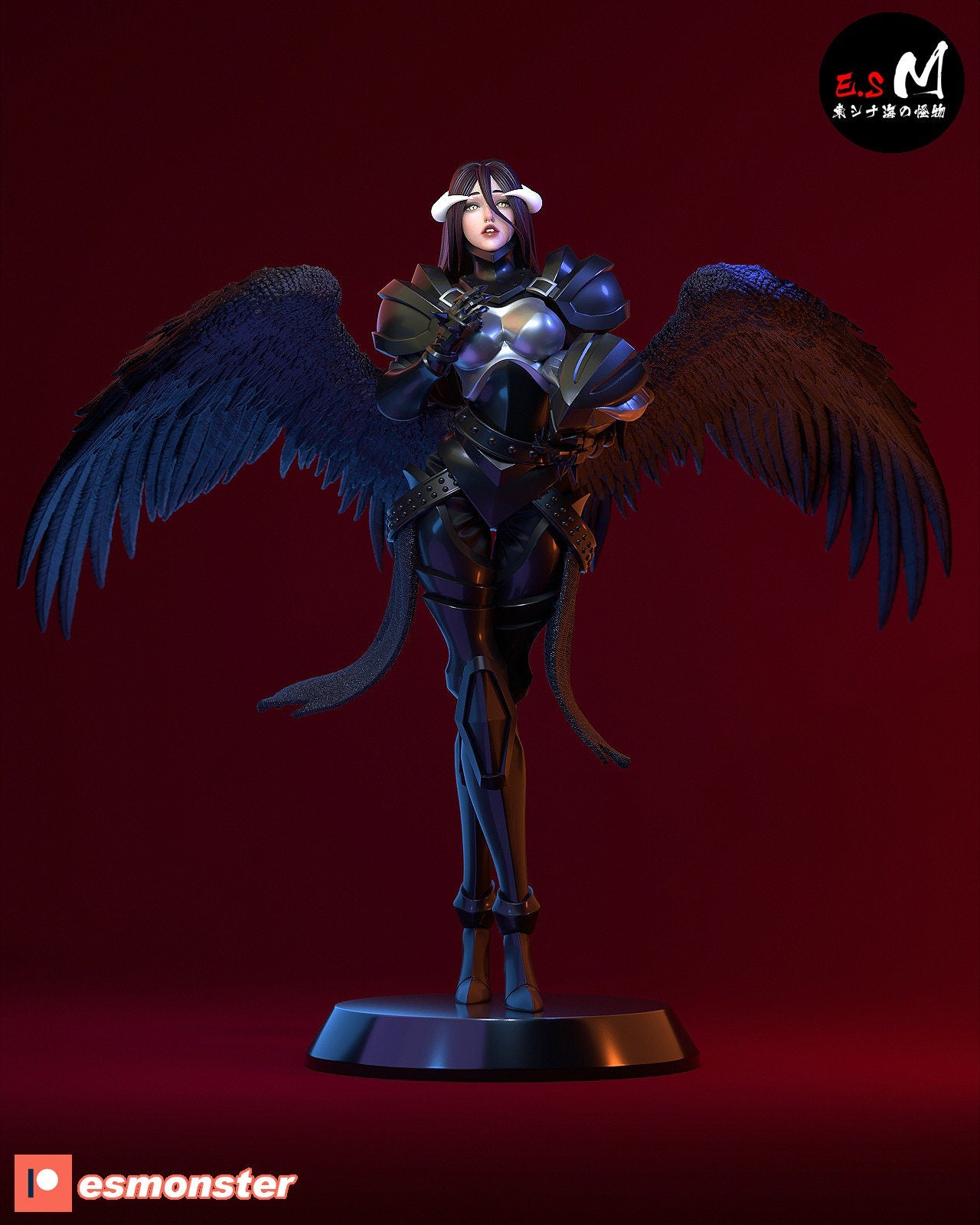 Armored Succubus 3d Printed Model Kit