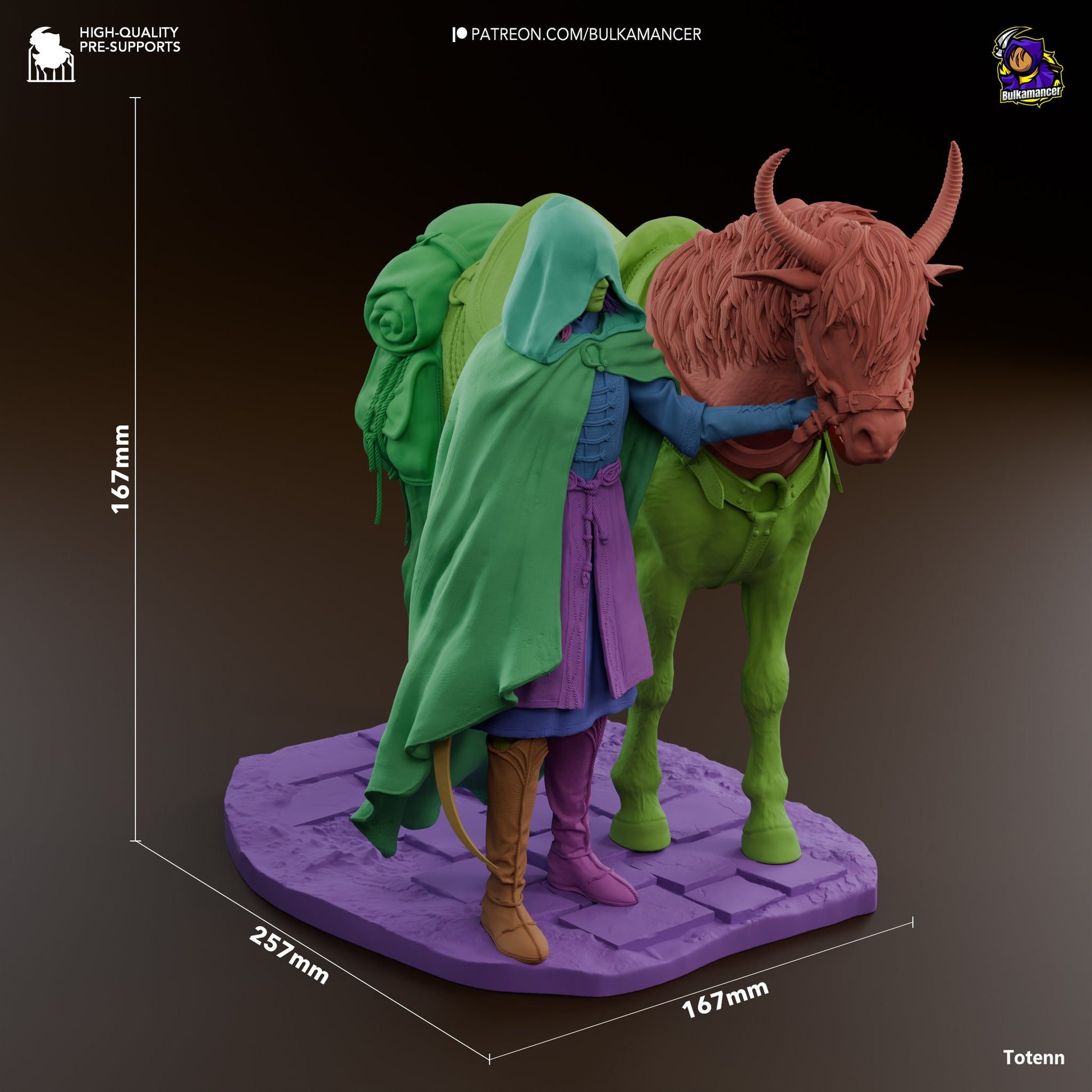 Kindling Maiden 3d Printed Model Kit