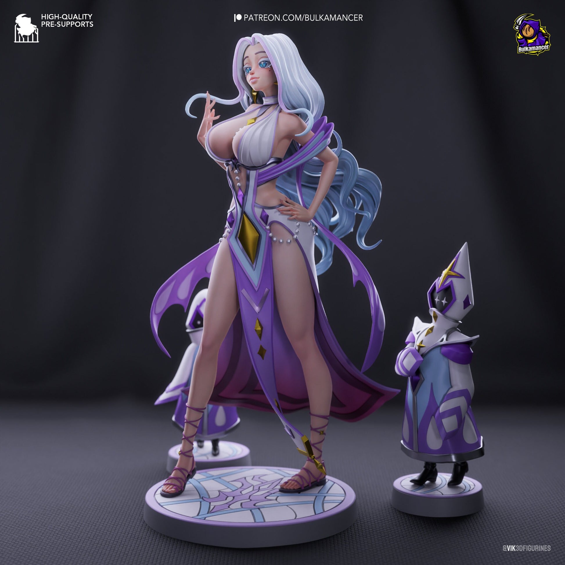 Boobamancer 3d Printed Pinup Model Kit