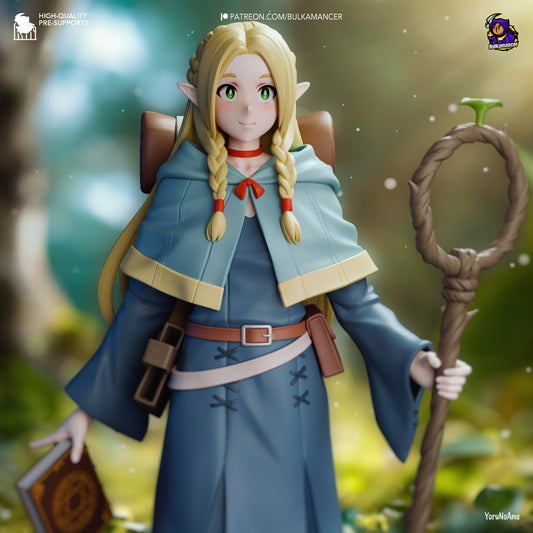 Dungeon Elf Mage 3d Printed Model Kit
