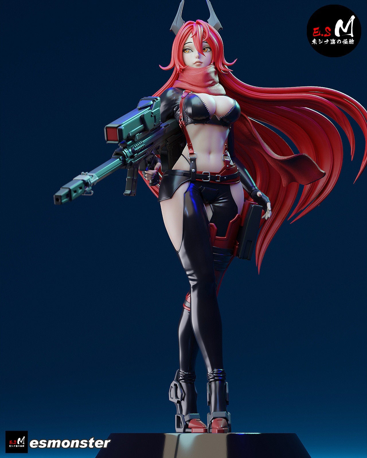 Redhood 3d Printed Model Kit