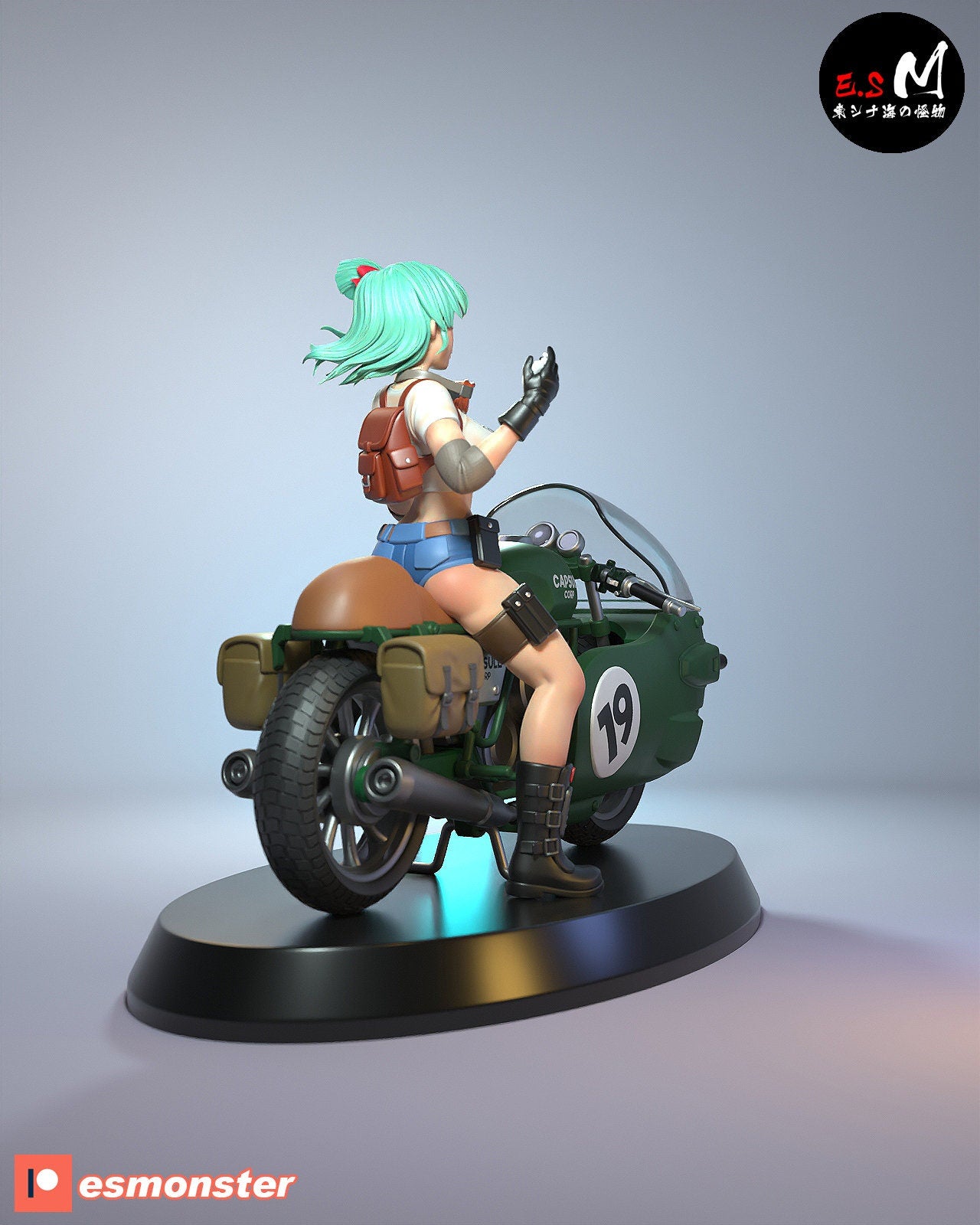 Briefs Bike Version 3d Printed Model Kit