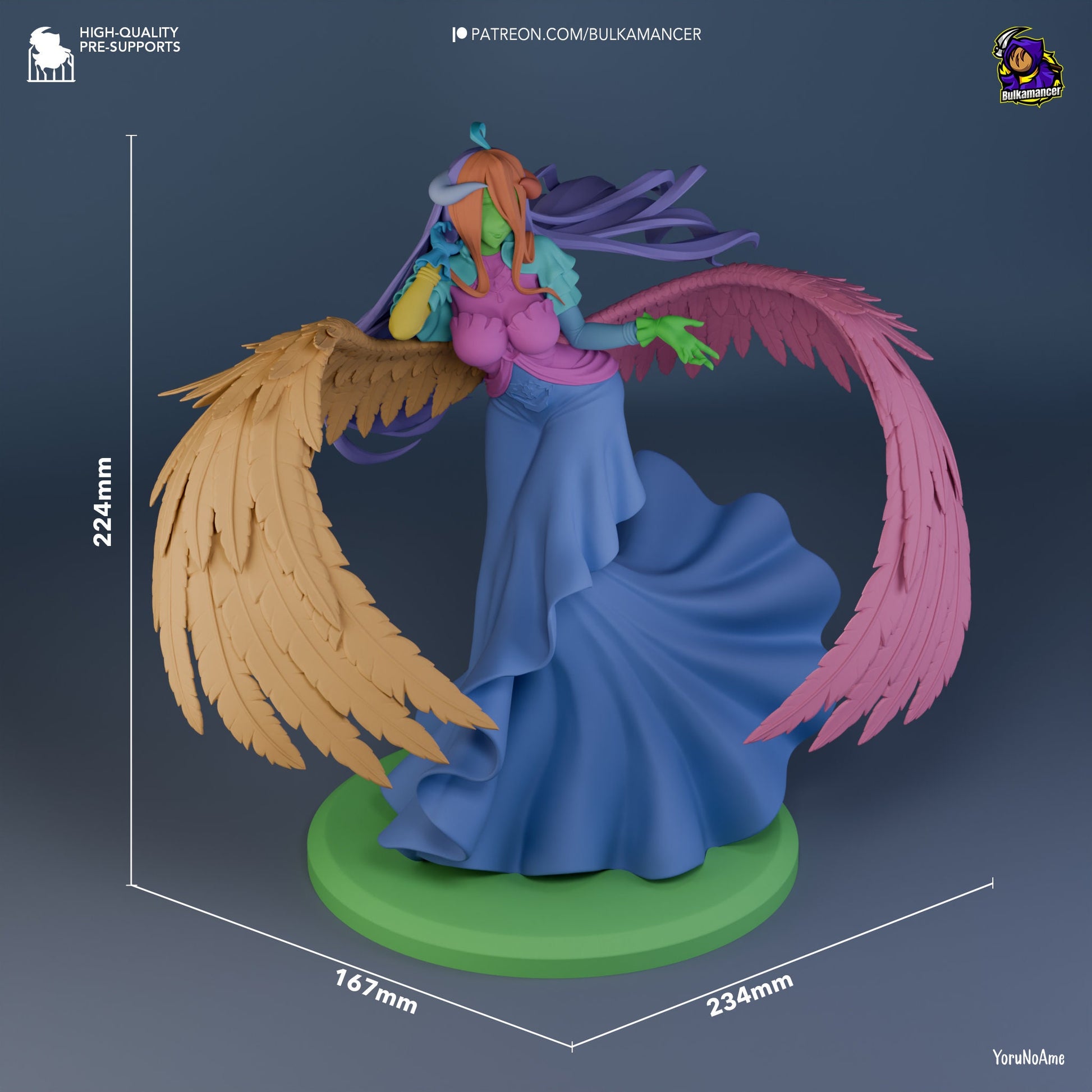 Succubus 3d Printed Model Kit