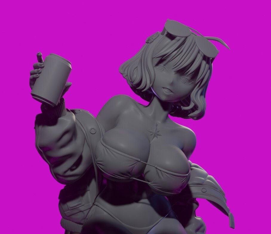 Anis Pinup 3d Printed Model Kit