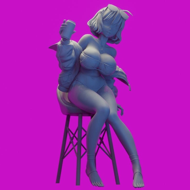 Anis Pinup 3d Printed Model Kit