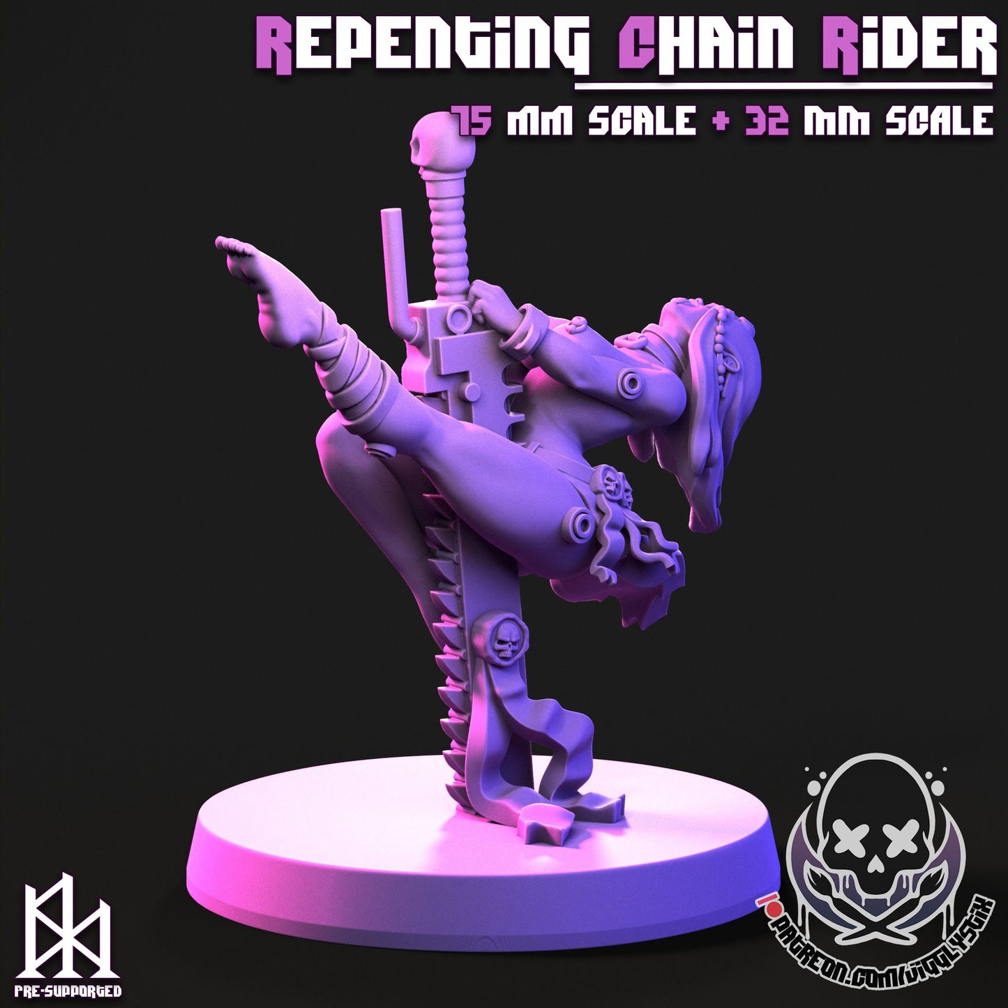 Repenting Sisters 3d Printed Miniatures 75mm