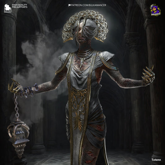 The Priestess 3d Printed Model Kit