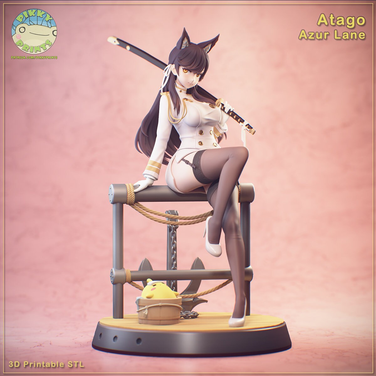 Atago 3d Printed Model Kit