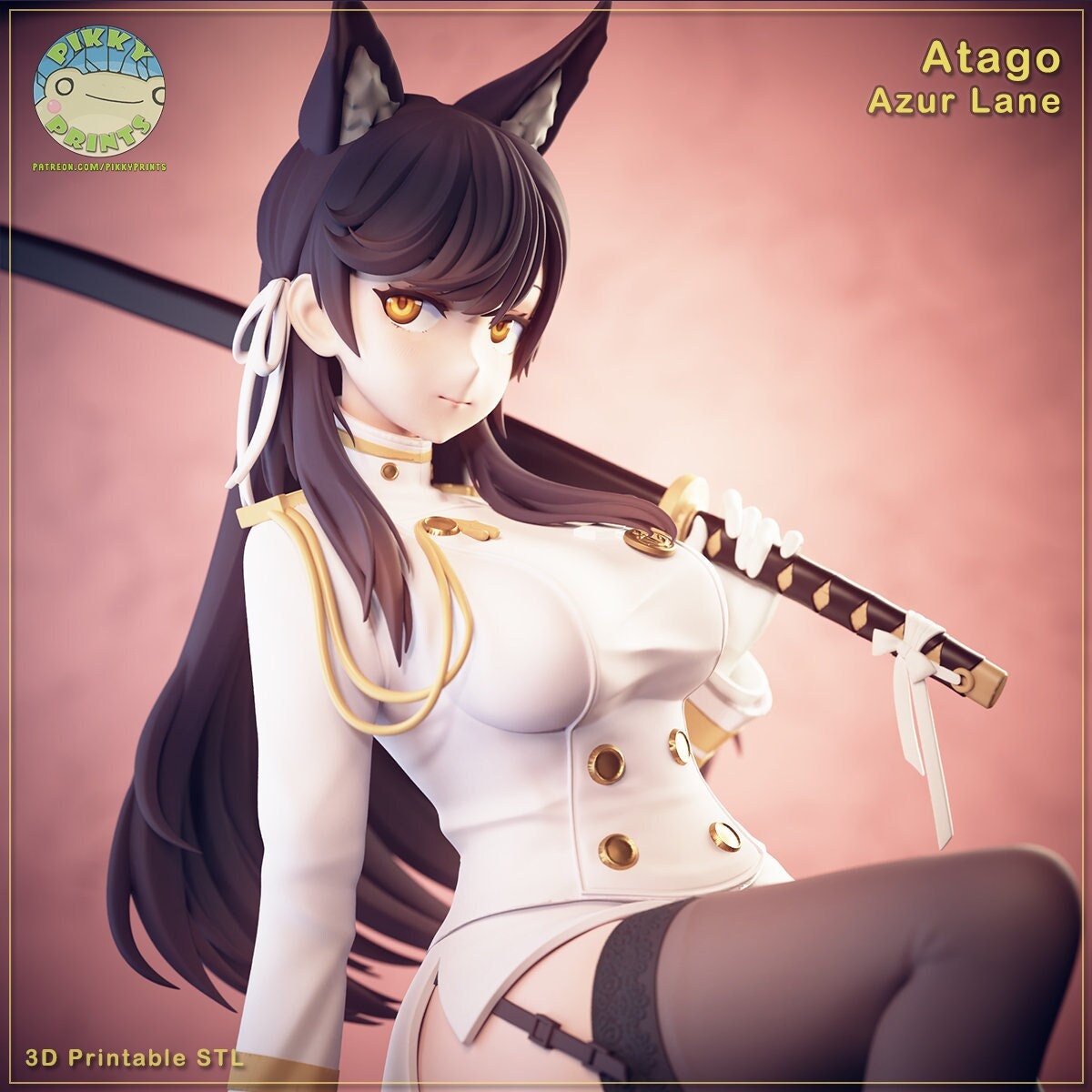 Atago 3d Printed Model Kit