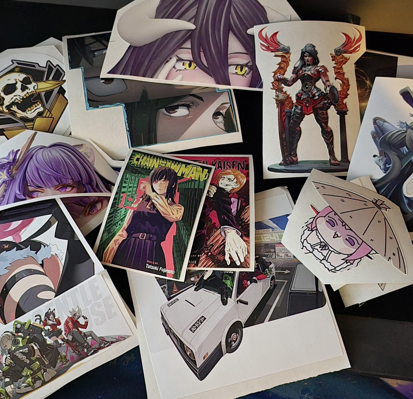 Custom Kiss-Cut Decal Stickers Single Orders