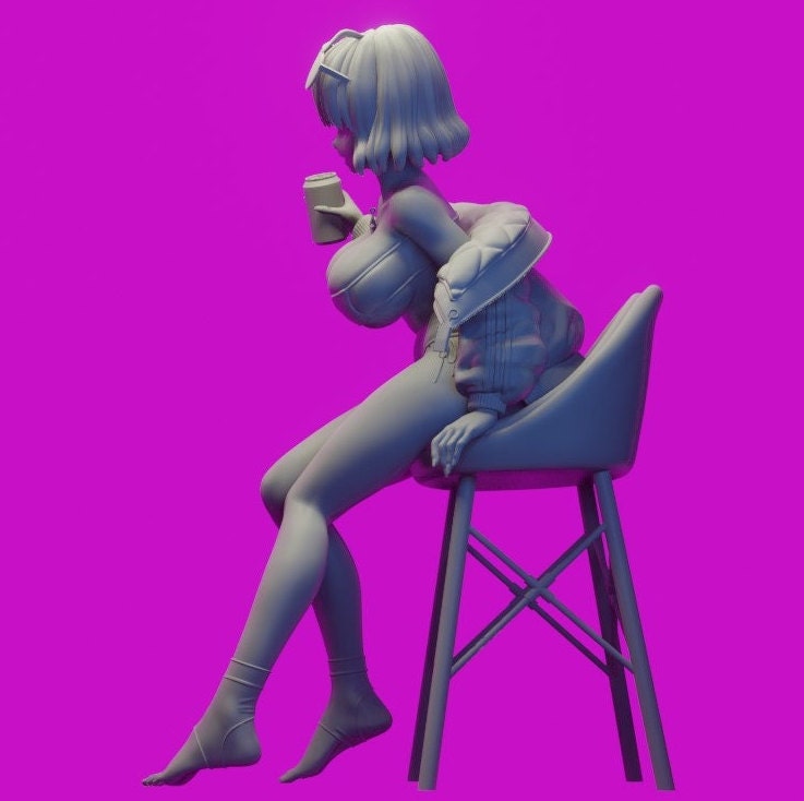 Anis Pinup 3d Printed Model Kit