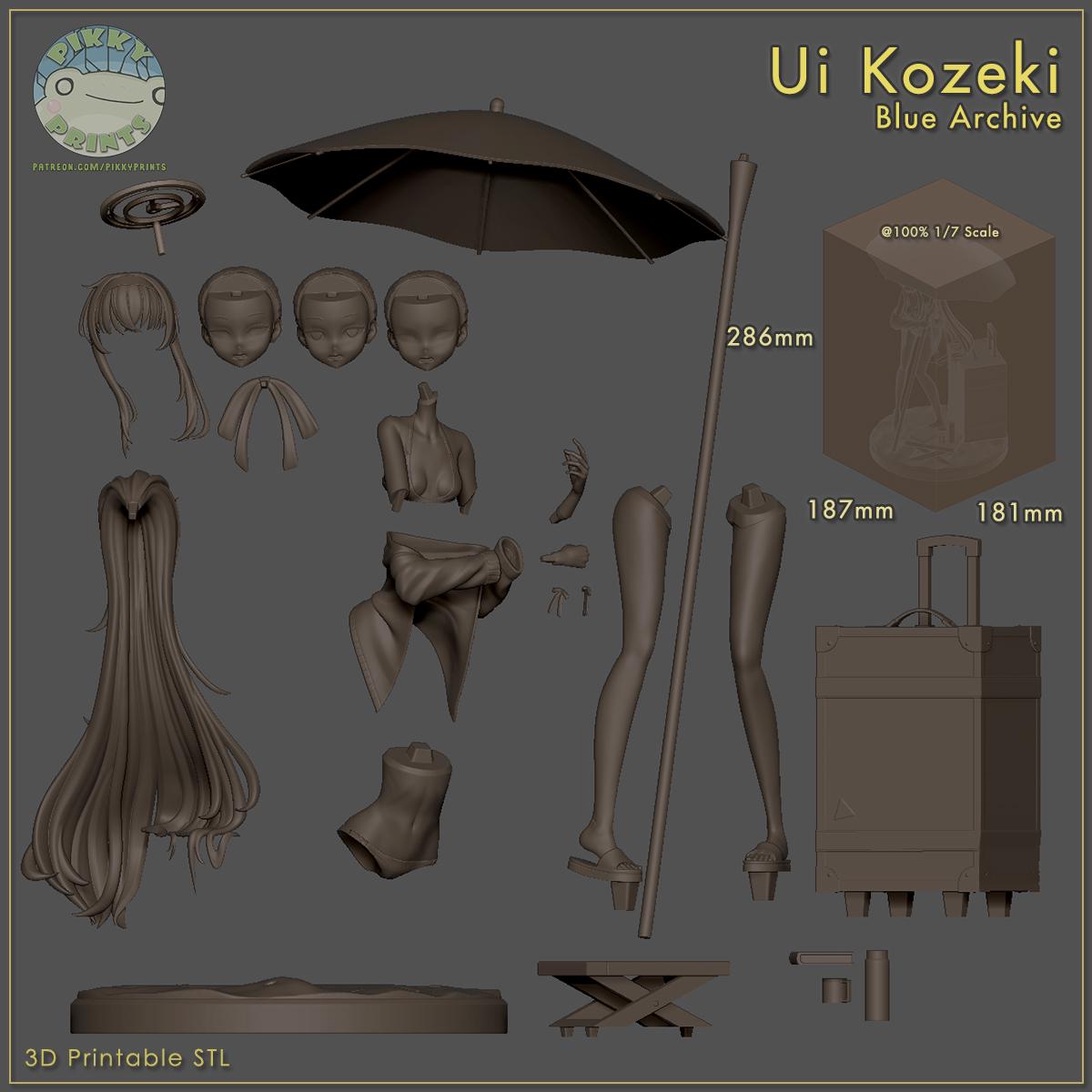 Ui 3d Printed Model Kit