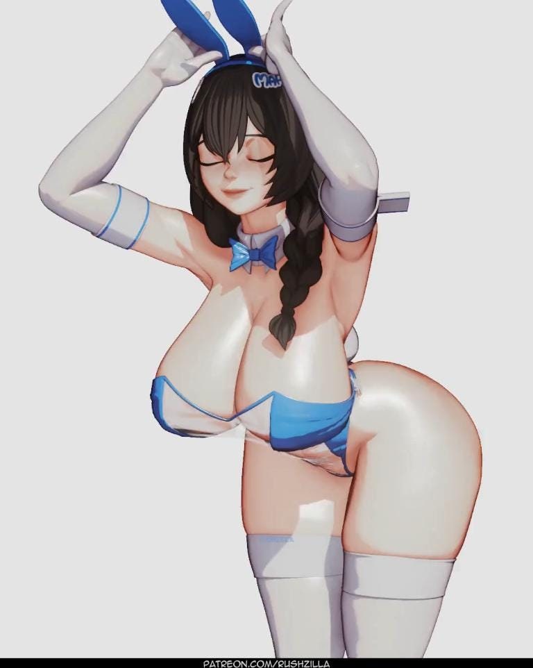 Mary Dr Bunny 3d Printed Model Kit