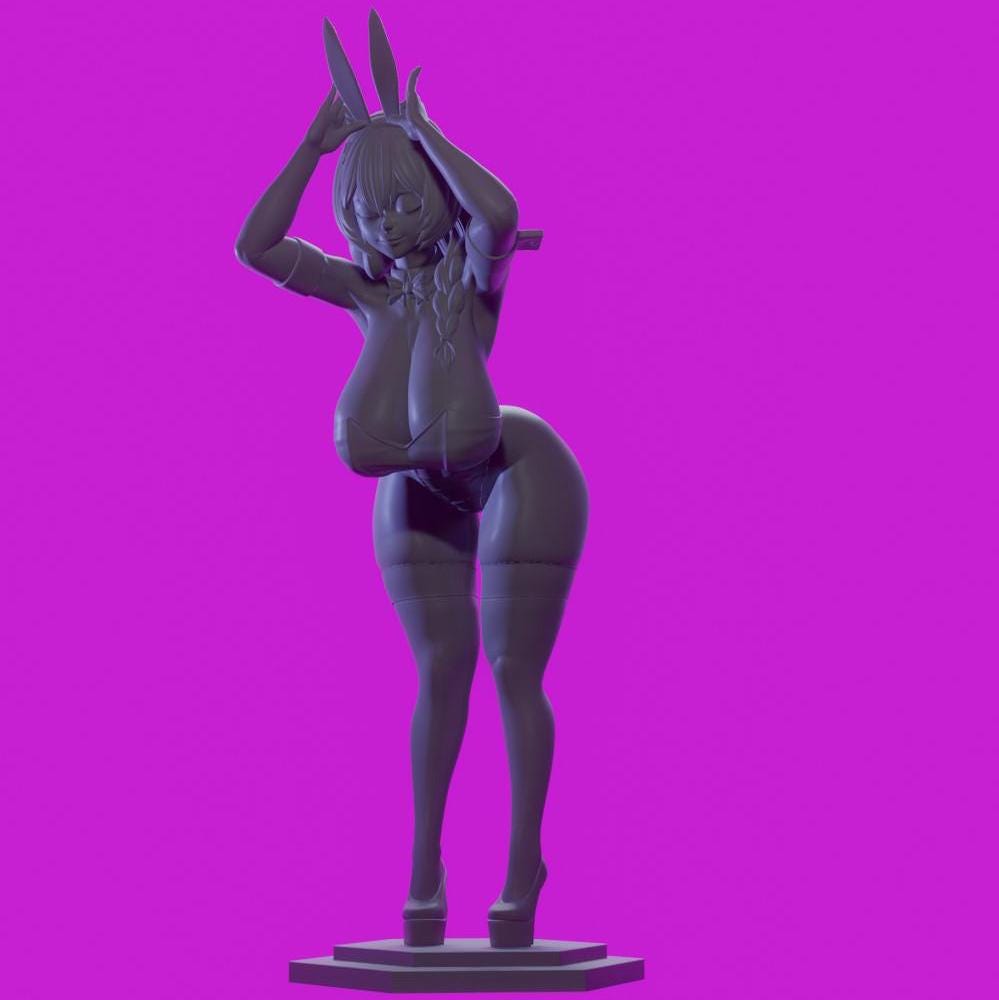 Mary Dr Bunny 3d Printed Model Kit