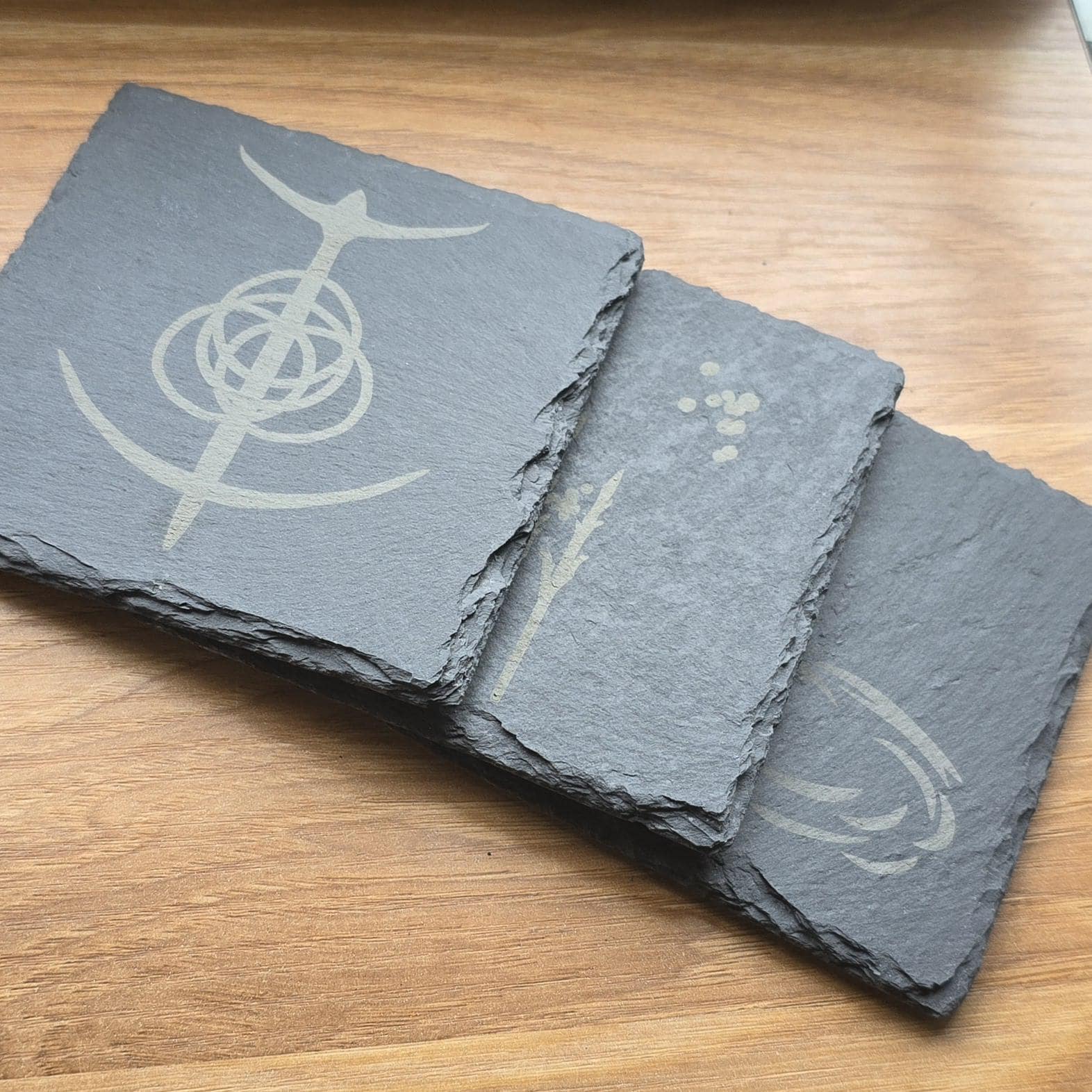Elden Slate Coasters Set of 3