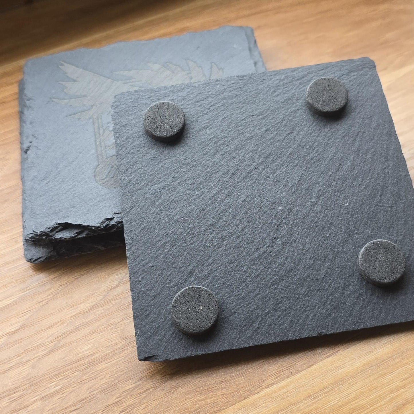 Custom Engraved Slate Coasters