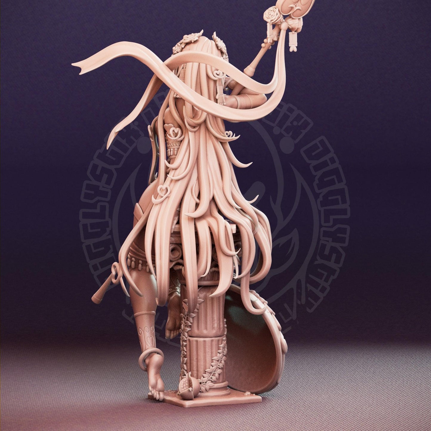 Aphrodite Pinup 3d Printed Model Kit