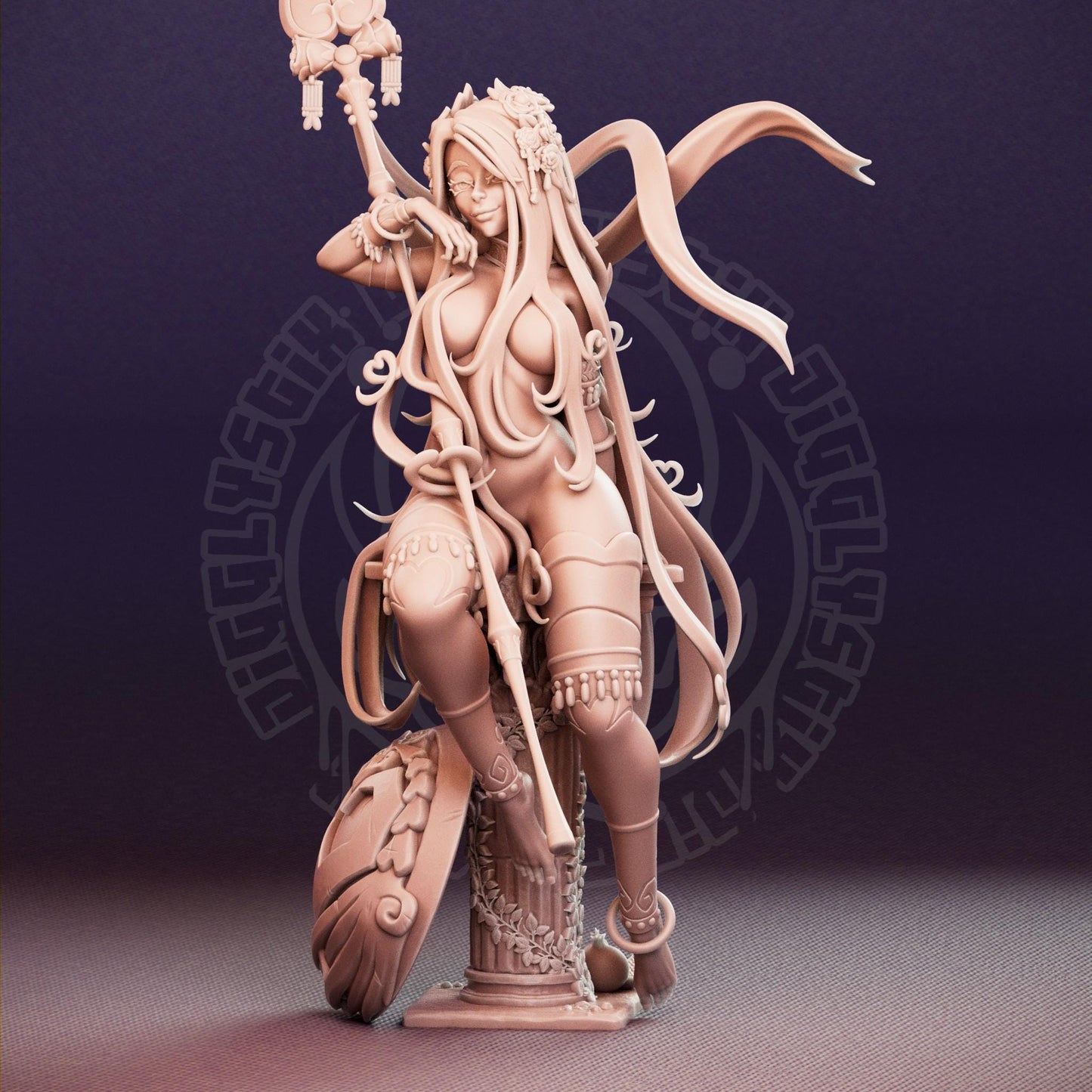 Aphrodite Pinup 3d Printed Model Kit