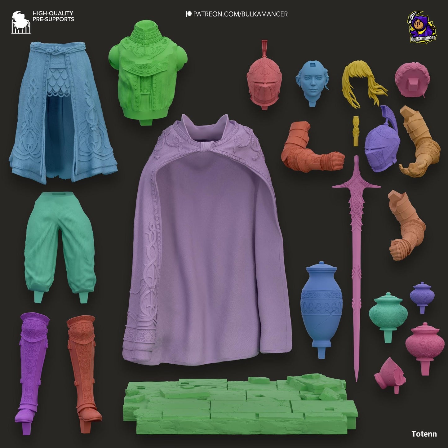 Leyda 3d Printed Model Kit