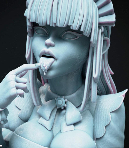 Eldritch Maid Pinup 3d Printed Model Kit