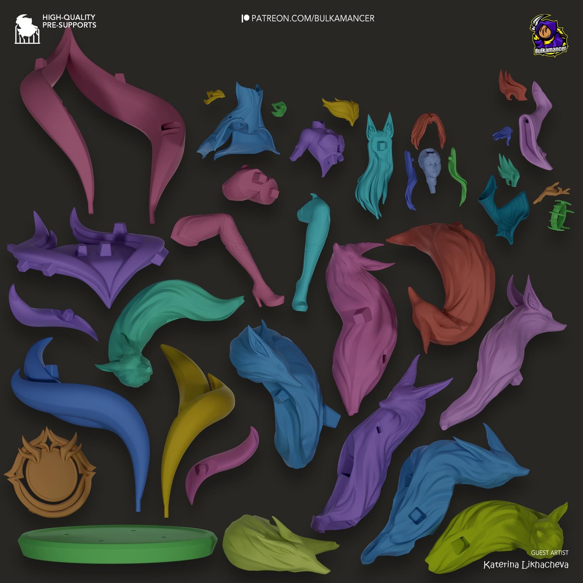 Spirit Assassin 3d Printed Model Kit